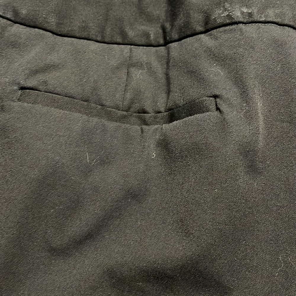 Talbots Black Straight-Leg Dress Trousers - Picture 5 of 5